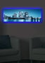 Wallity Lienzo Decorativo Iluminado con LEDs Multicolor 30x90 cm